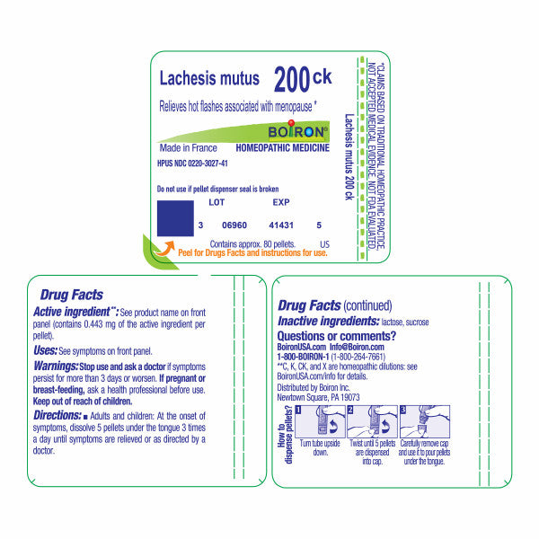 LACHESIS MUTUS 200CK