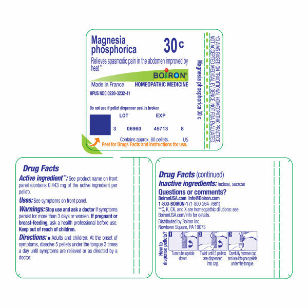 MAGNESIA PHOSPHORICA 30C