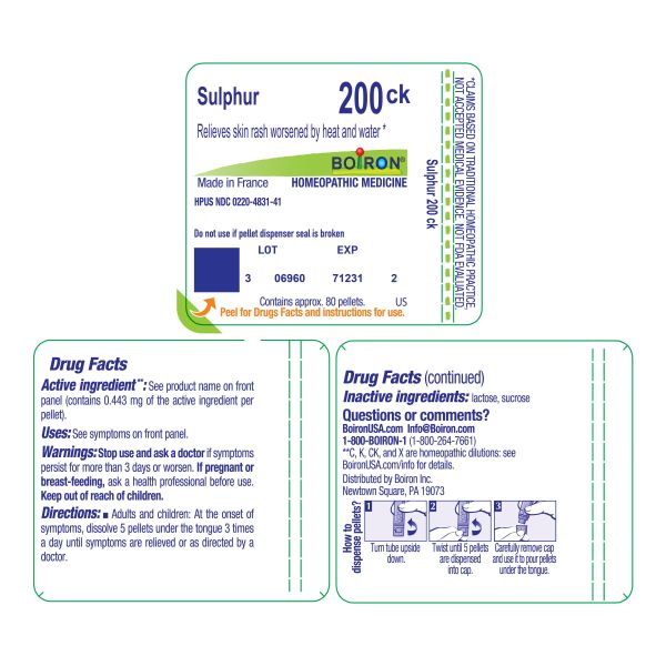 SULPHUR 200CK
