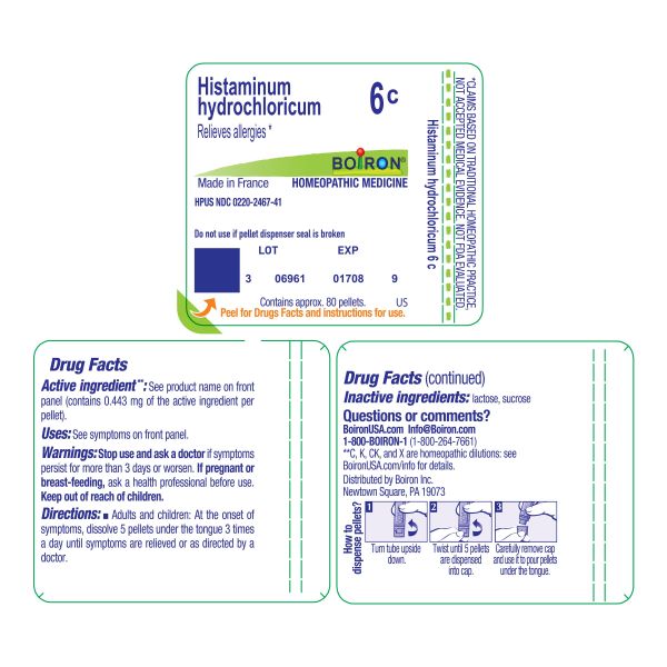 HISTAMINUM HYDROCHLORICUM 6C