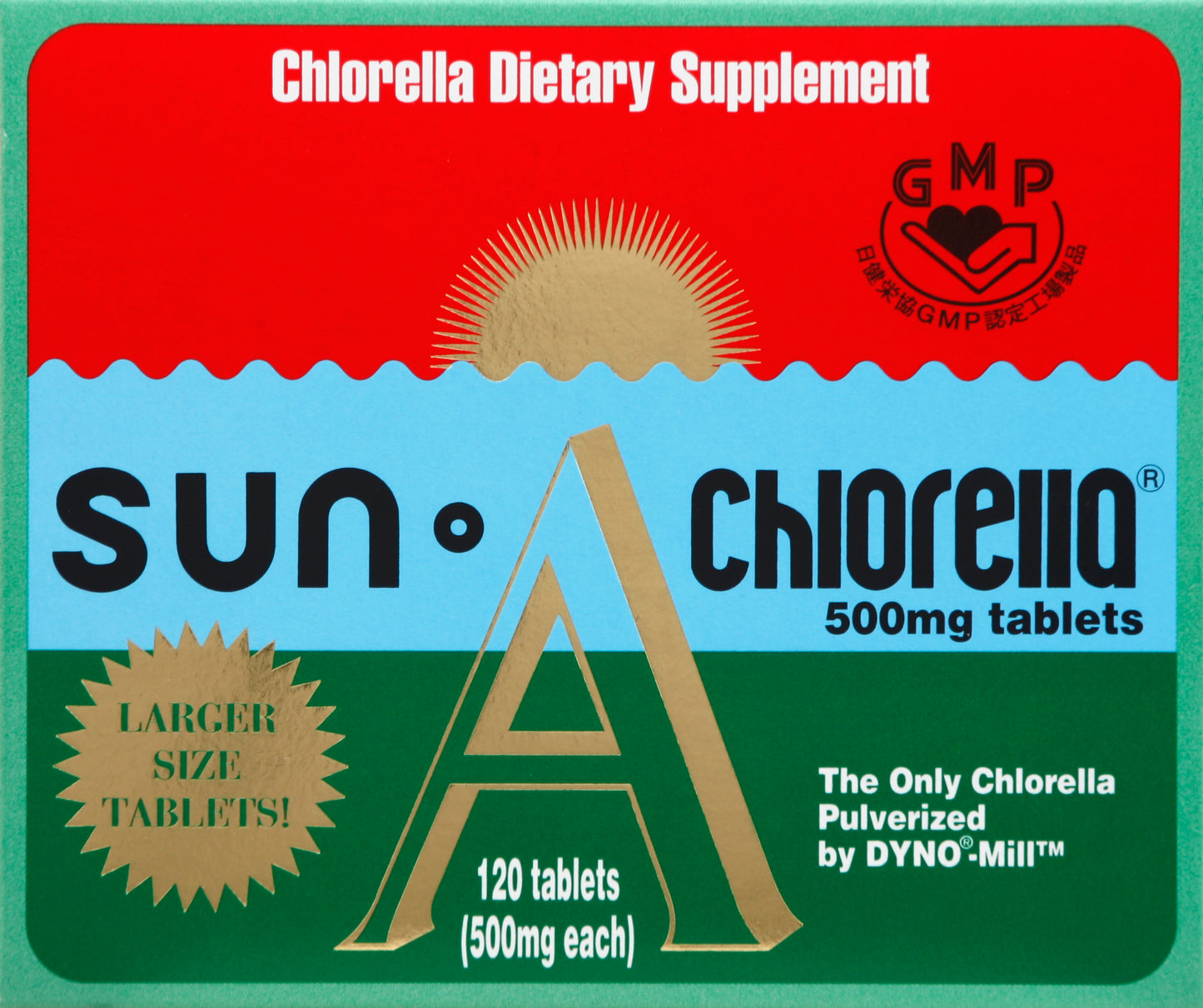 CHLORELLA TABS 500 mg