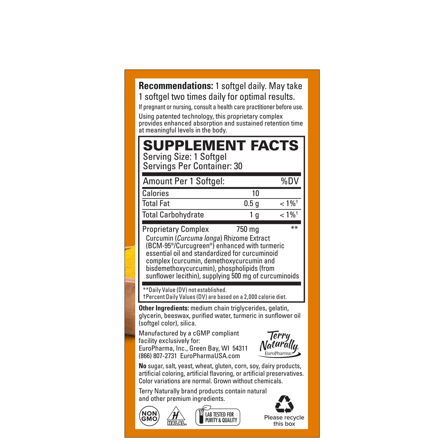 CURAMED 750 mg (120)