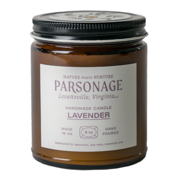 HANDMADE CANDLE LAVENDER