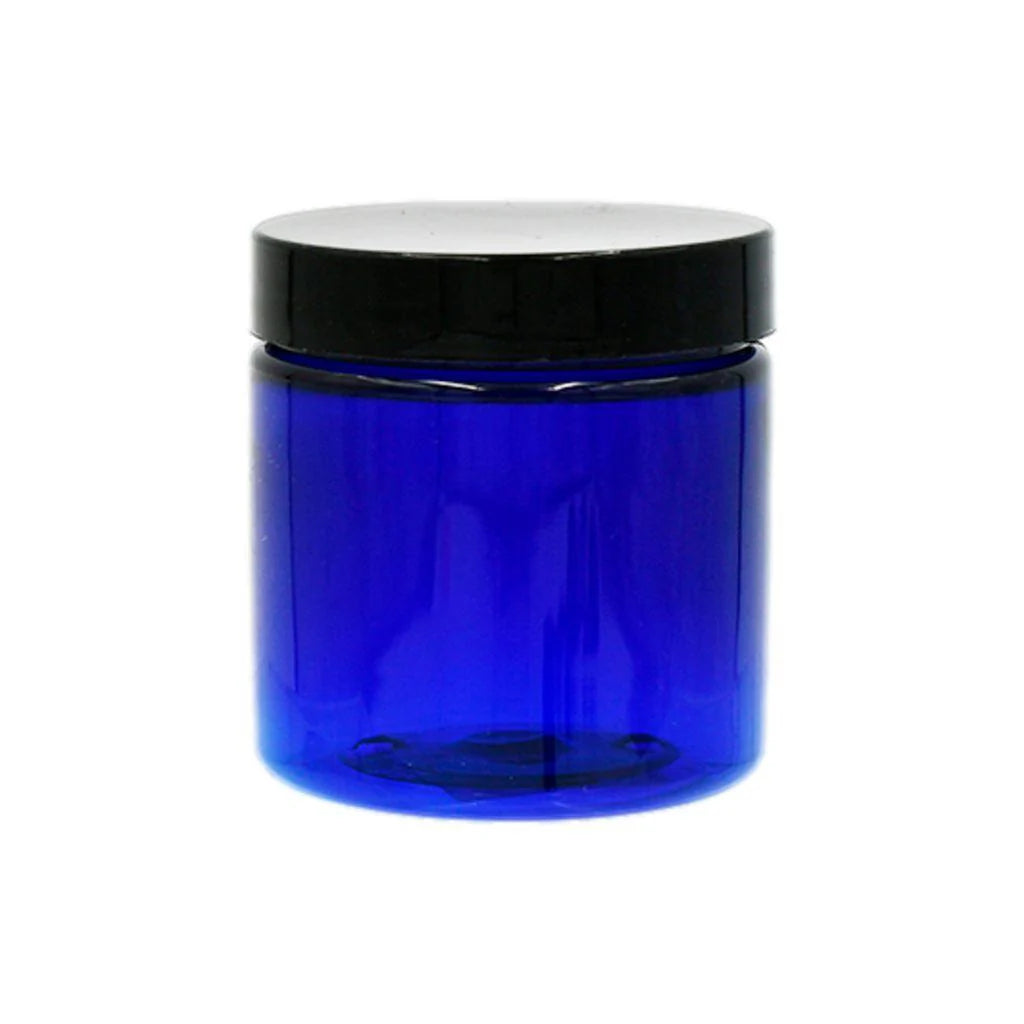 EMPTY PLASTIC JAR WITH CAP