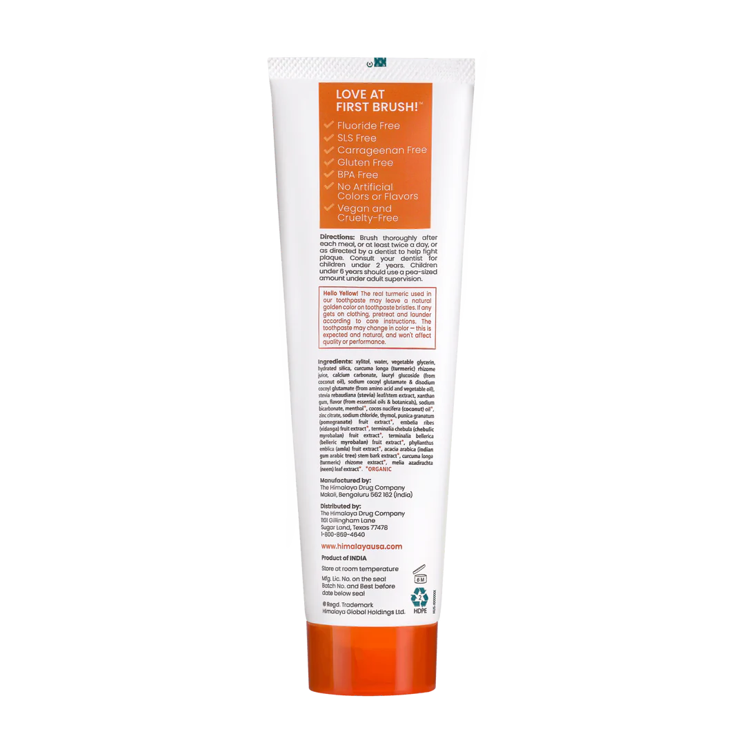 TURMERIC WHITENING TOOTHPASTE