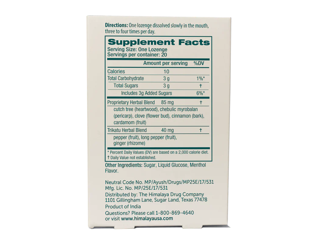 KOFLET LOZENGE MENTHOL