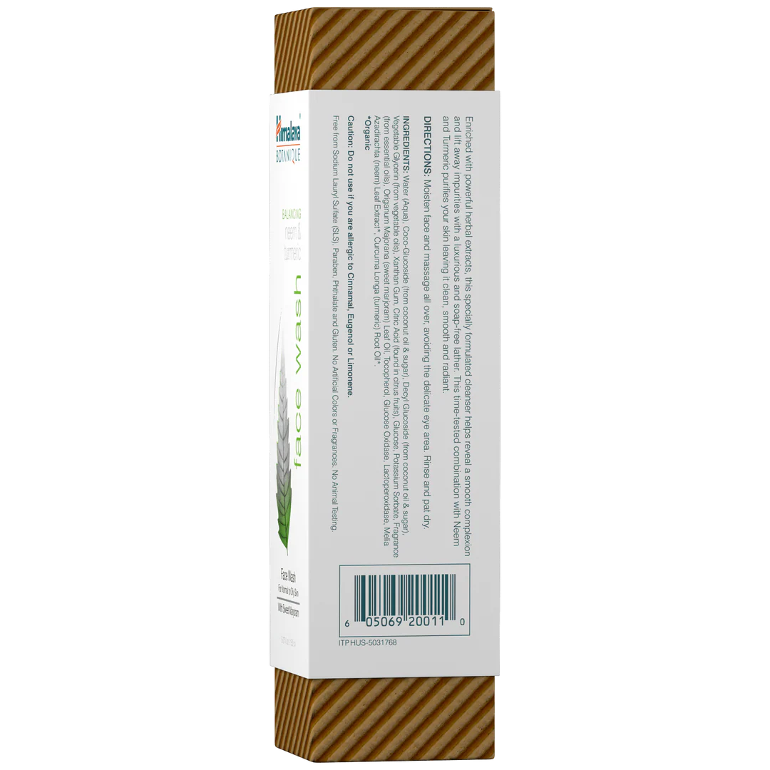 NEEM & TURMERIC FACE WASH