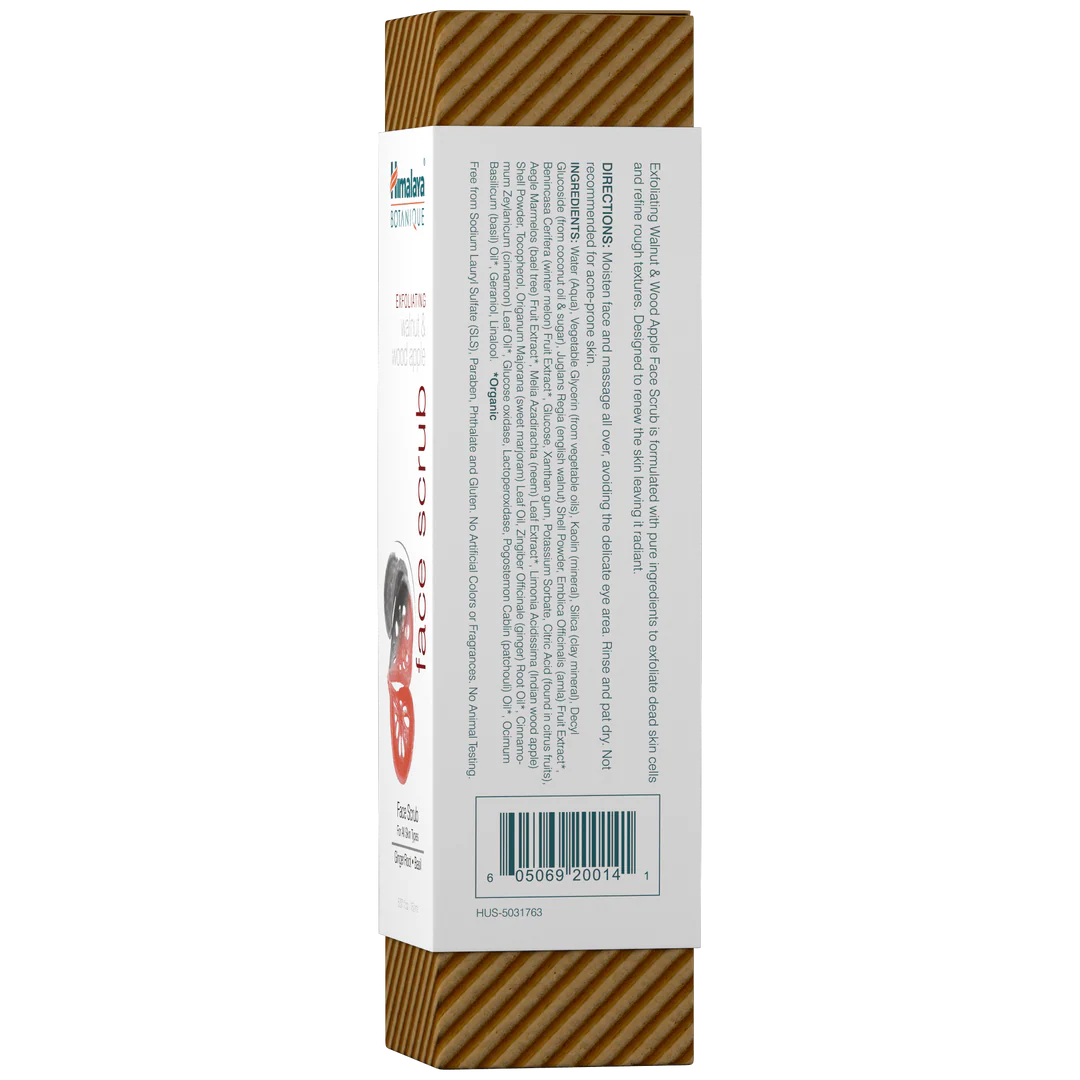 FACE SCRUB WALNUT &WOOD APPLE