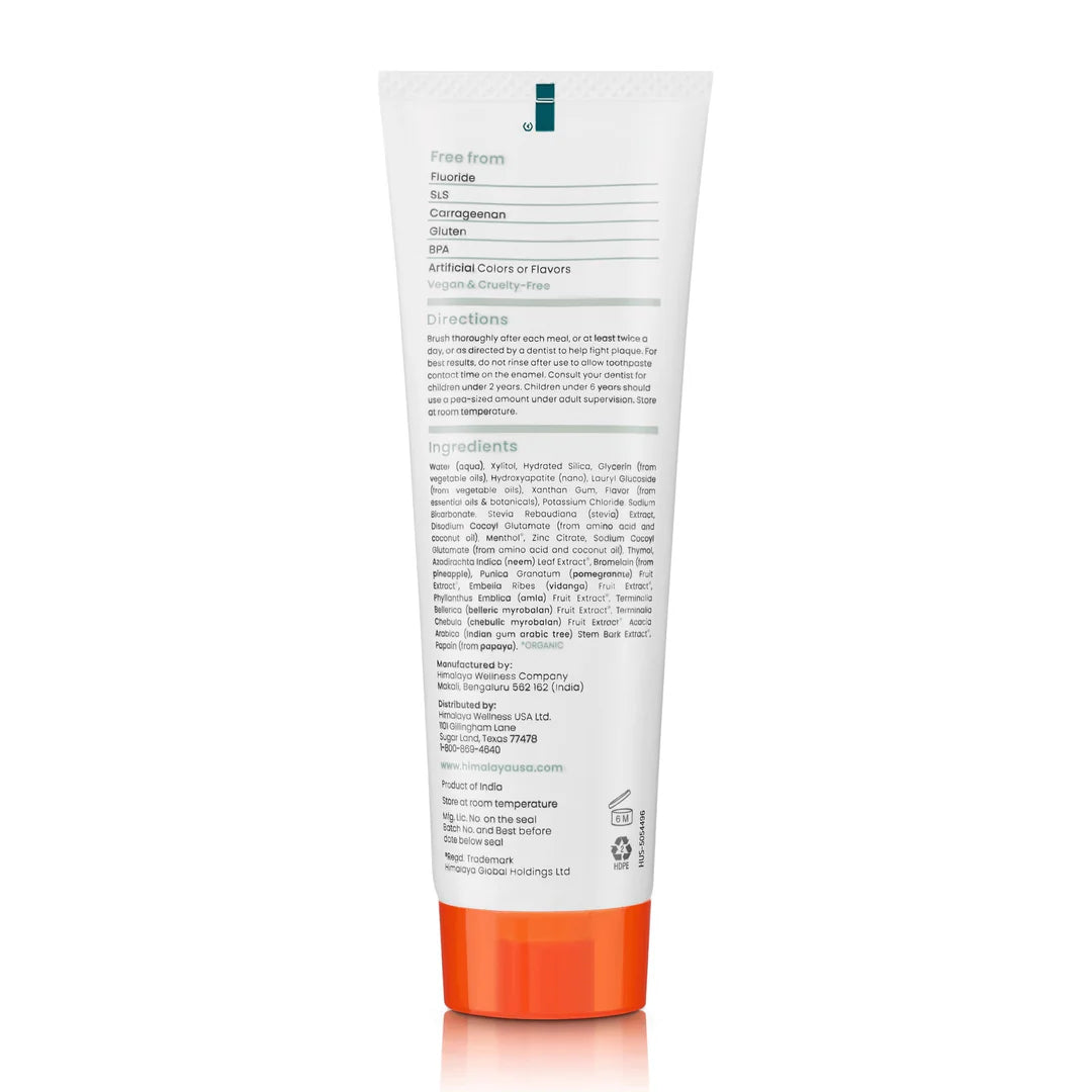 WHITENING + HYDROXYAPATITE TOOTHPASTE MINT