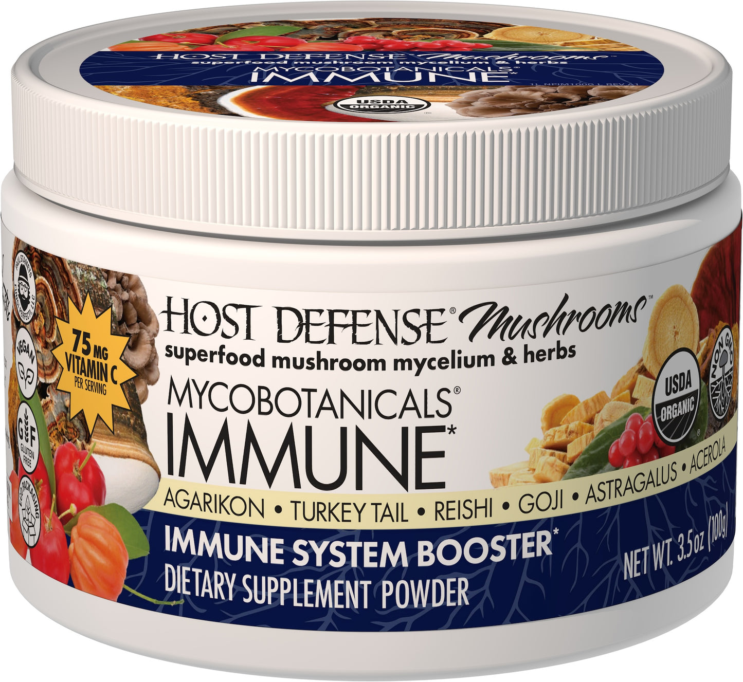 MYCOBOTANICALS IMMUNE POWDER