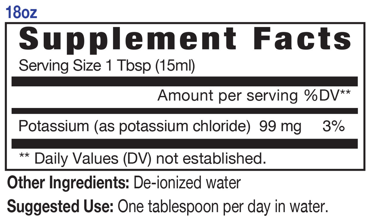 IONIC MINERALS POTASSIUM