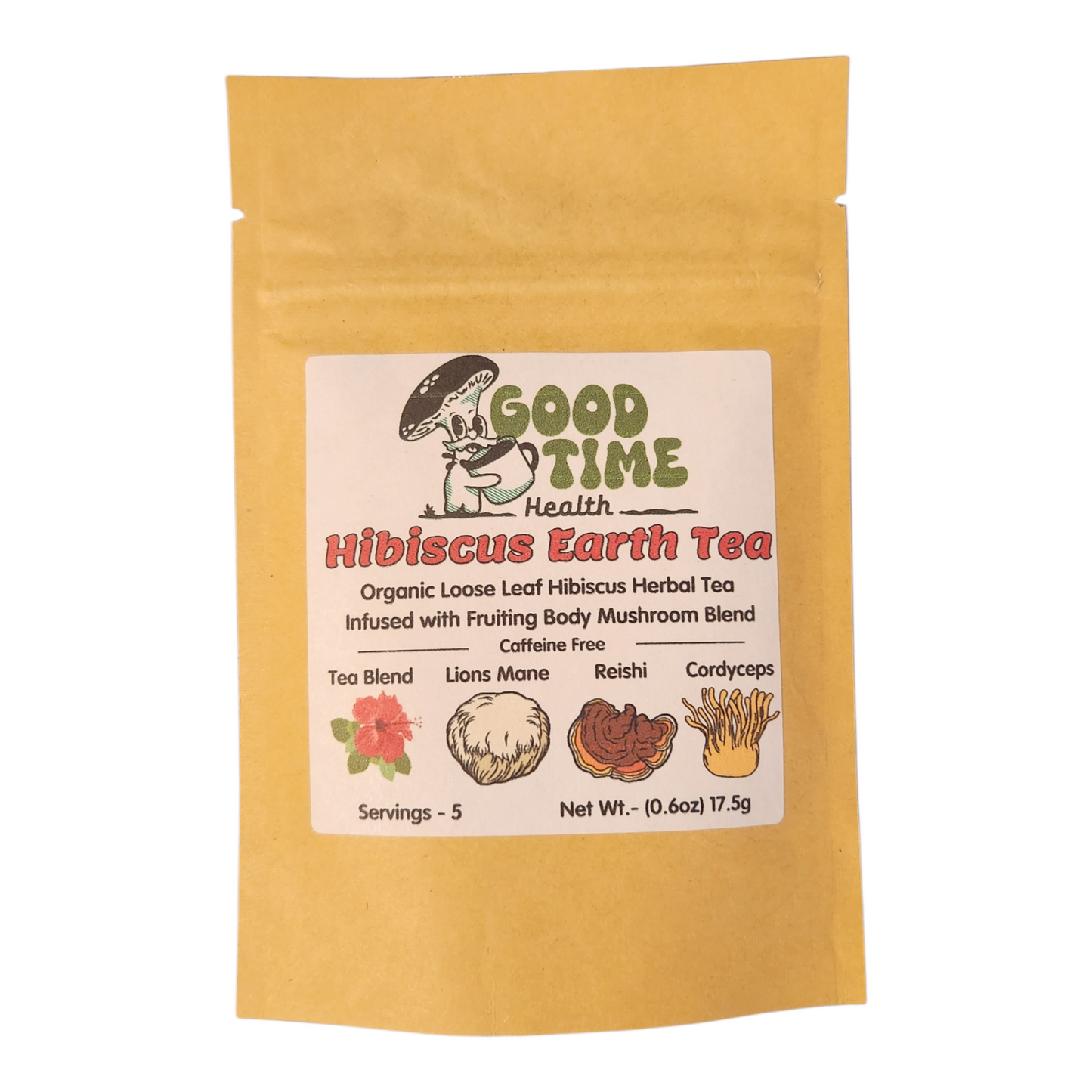 HIBISCUS EARTH TEA (5 serving)