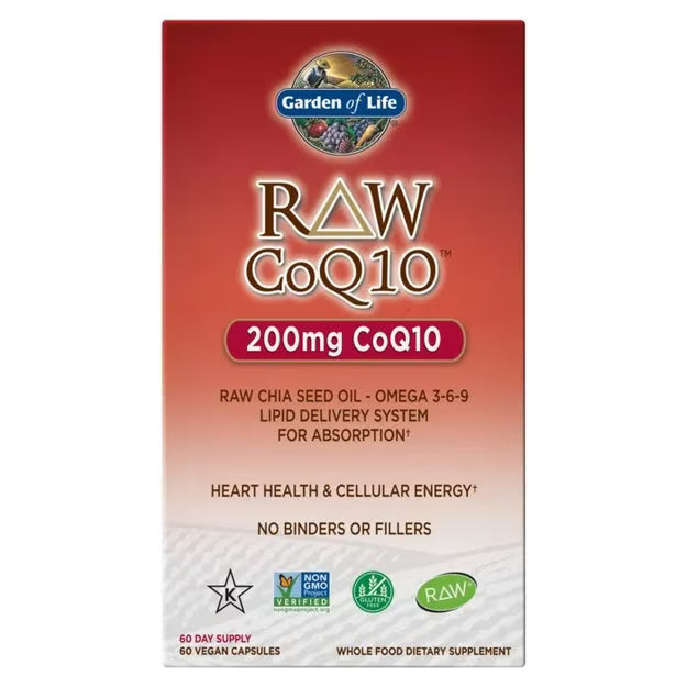 RAW COQ10 200 mg