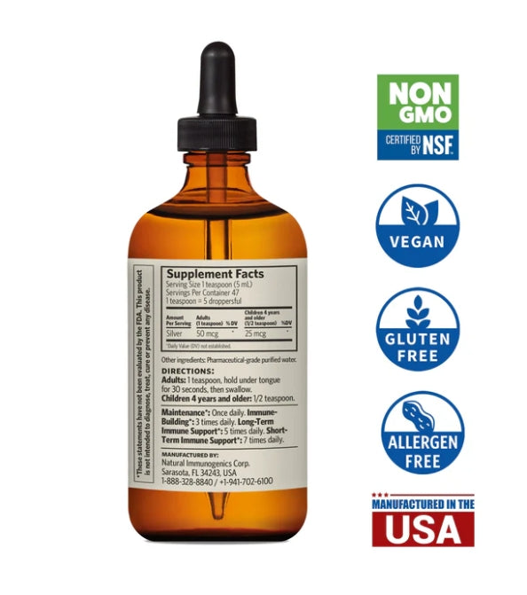 BIO-ACTIVE SILVER HYDROSOL (8 oz)