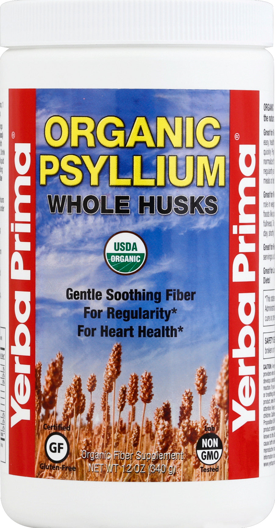 ORGANIC PSYLLIUM WHOLE HUSKS
