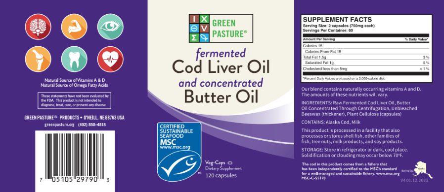 FERMENTED CLO AND BUTTER OIL