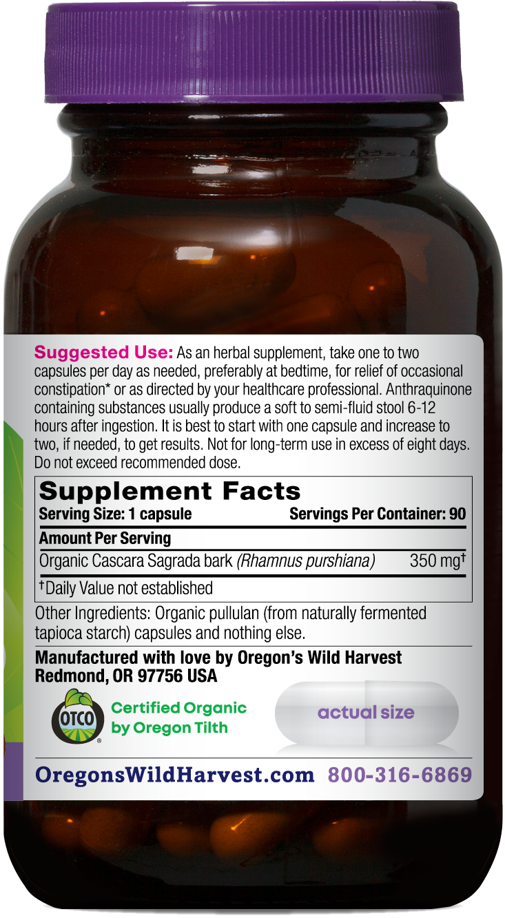 CASCARA SAGRADA ORGANIC