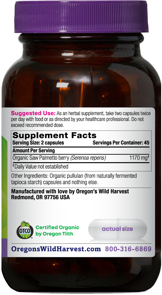 SAW PALMETTO ORGANIC
