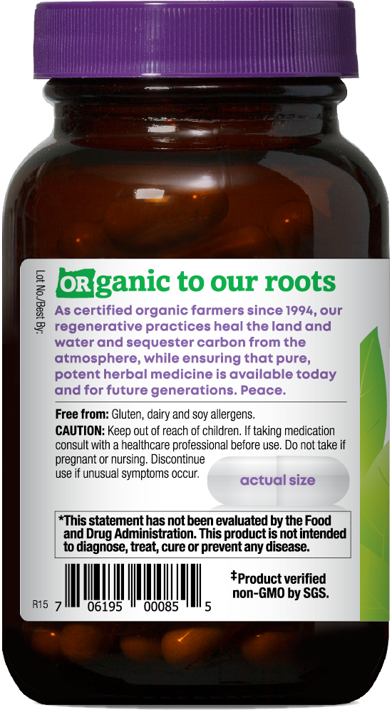 MILK THISTLE + DANDELION ORGANIC