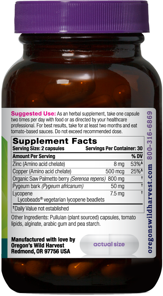 PROSTATE HEALTH WITH LYCOPENE