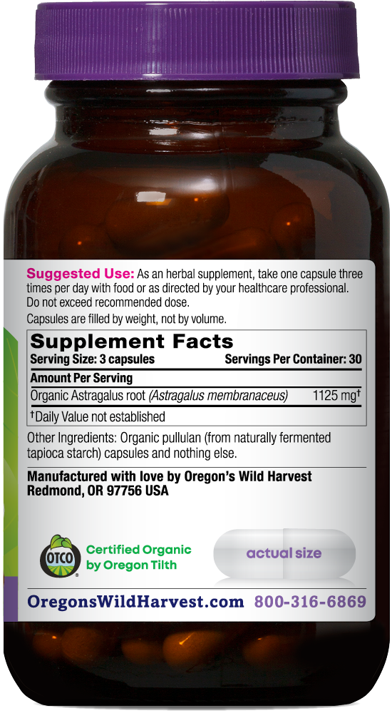 ASTRAGALUS ORGANIC