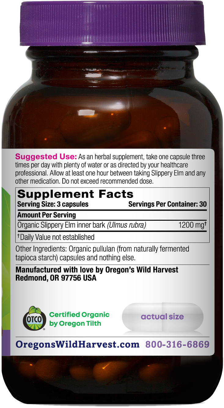 SLIPPERY ELM ORGANIC