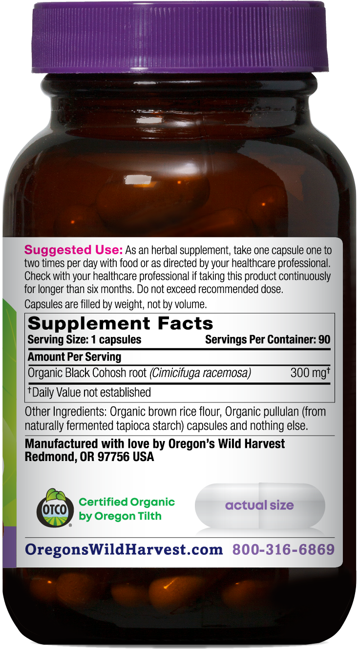 BLACK COHOSH ORGANIC