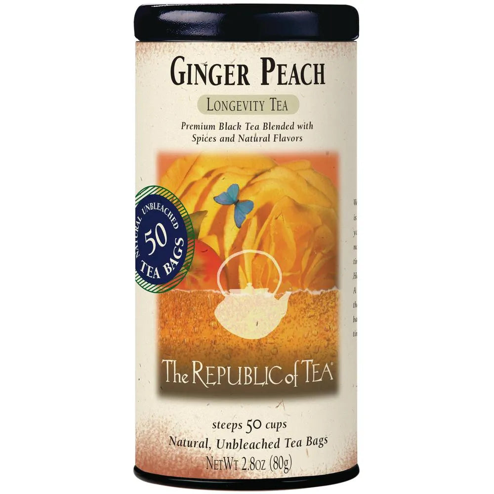 GINGER PEACH BLACK TEA