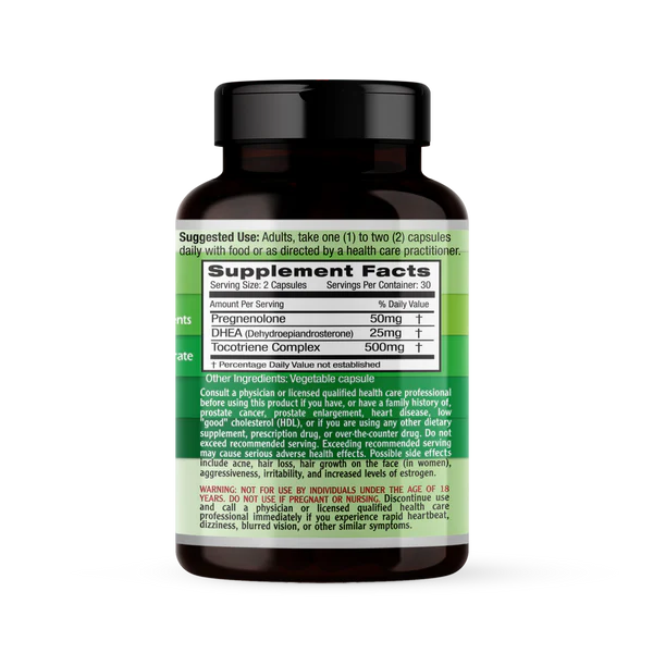 PREGNENOLONE 25 mg + DHEA 12.5 mg