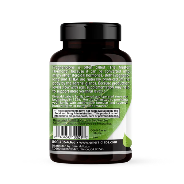PREGNENOLONE 25 mg + DHEA 12.5 mg