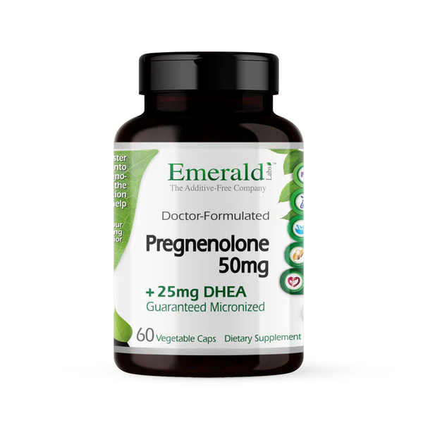 PREGNENOLONE 25 mg + DHEA 12.5 mg