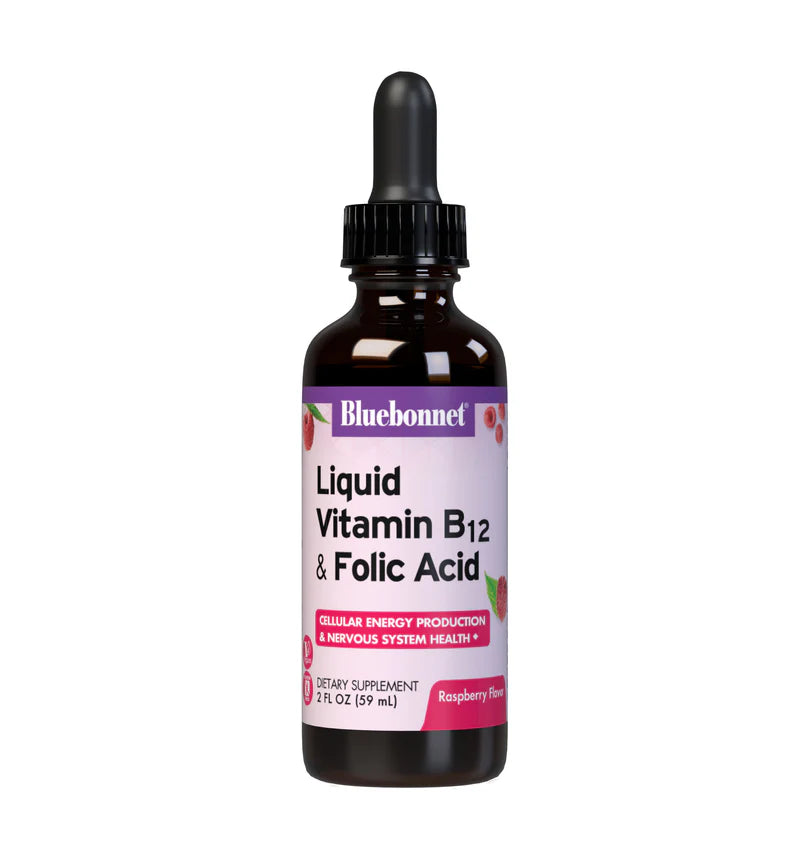 LIQUID VITAMIN B-12 & FOLIC ACID
