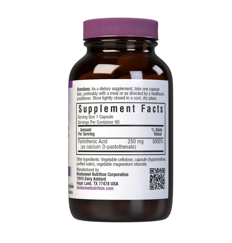 PANTOTHENIC ACID 250 mg