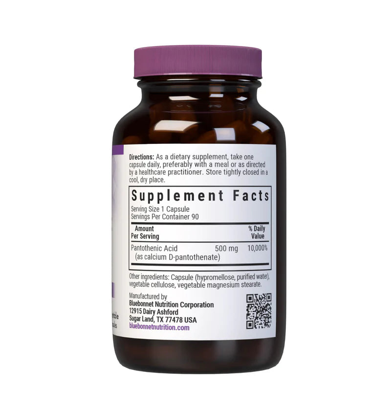 PANTOTHENIC ACID 500 mg
