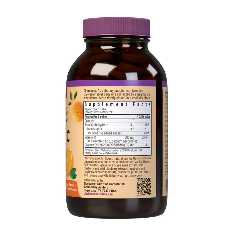 EARTHSWEET CHEWABLES VITAMIN C 500 mg