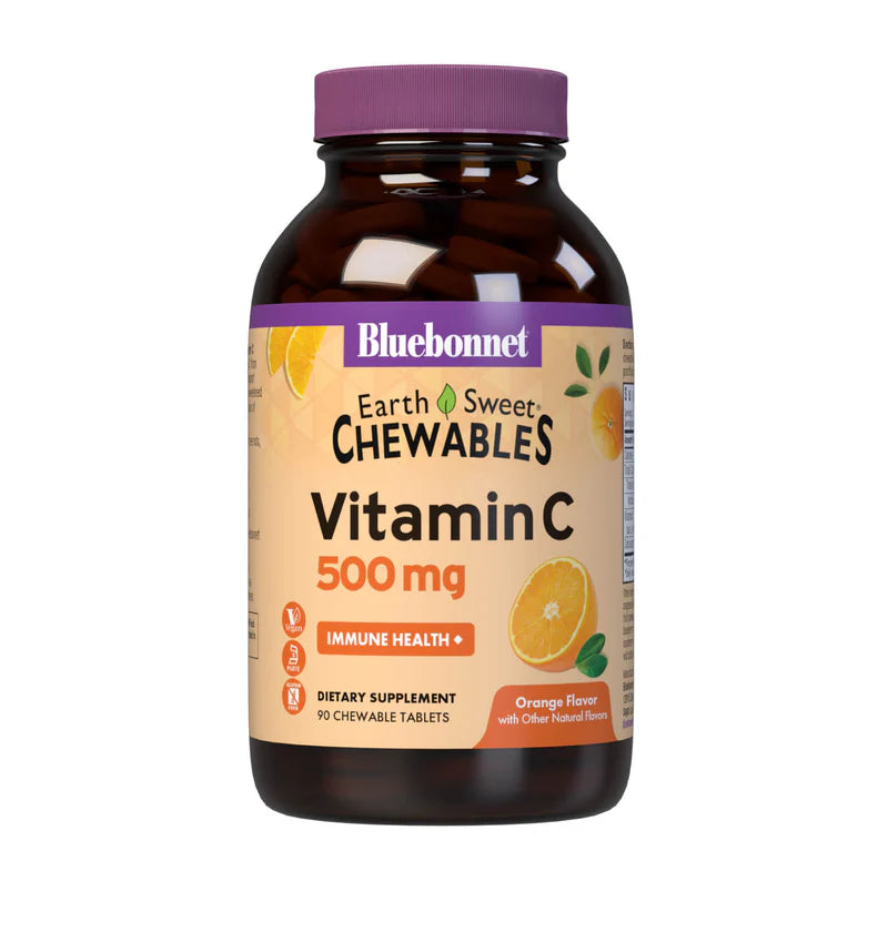 EARTHSWEET CHEWABLES VITAMIN C 500 mg