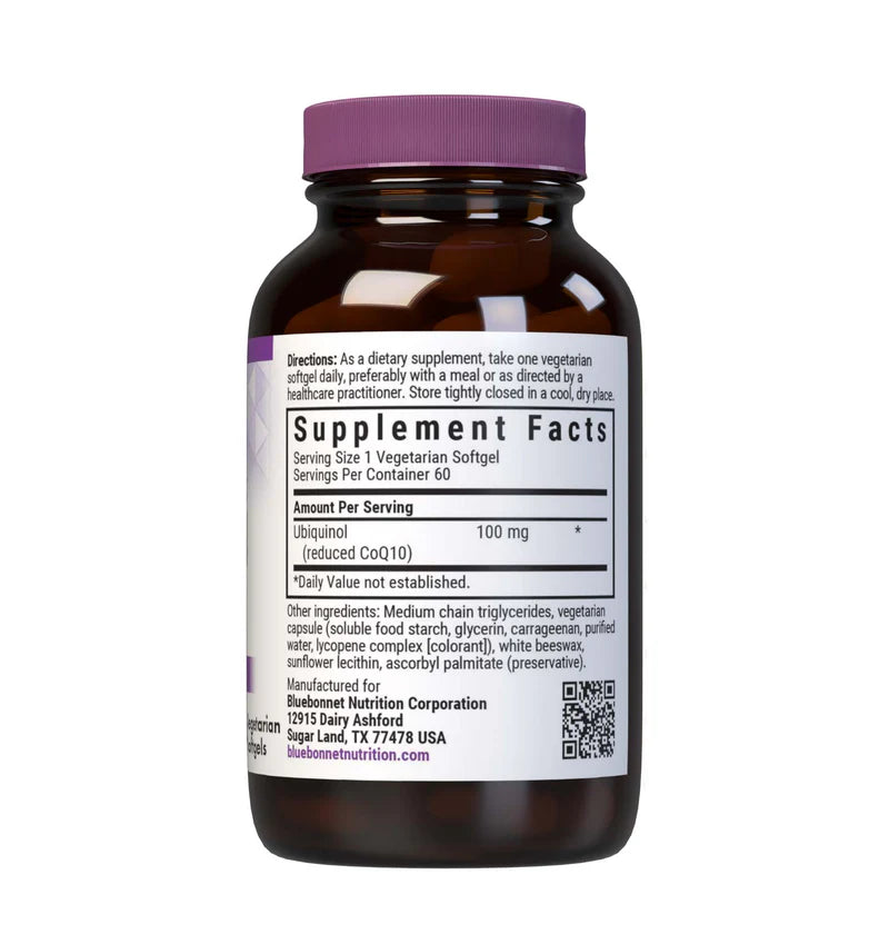 CELLULAR ACTIVE COQ10 UBIQUINOL 100 mg (60)