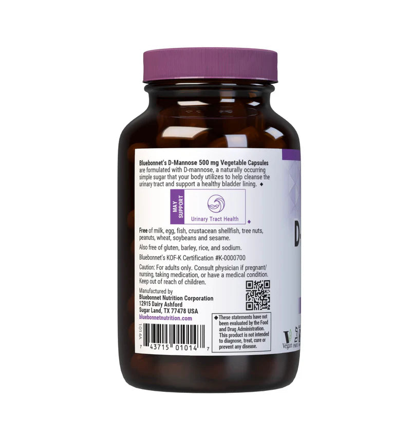 D-MANNOSE CAPSULES 500 mg