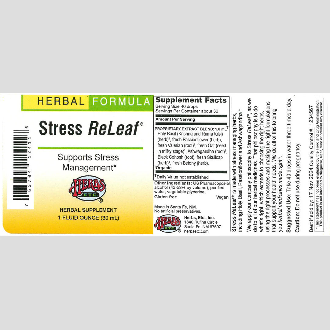 STRESS RELEAF CLASSIC LIQUID EXTRACT