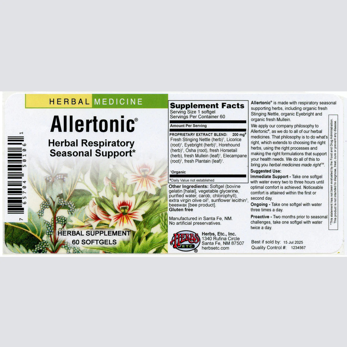 HERBAL MEDICINE ALLERTONIC