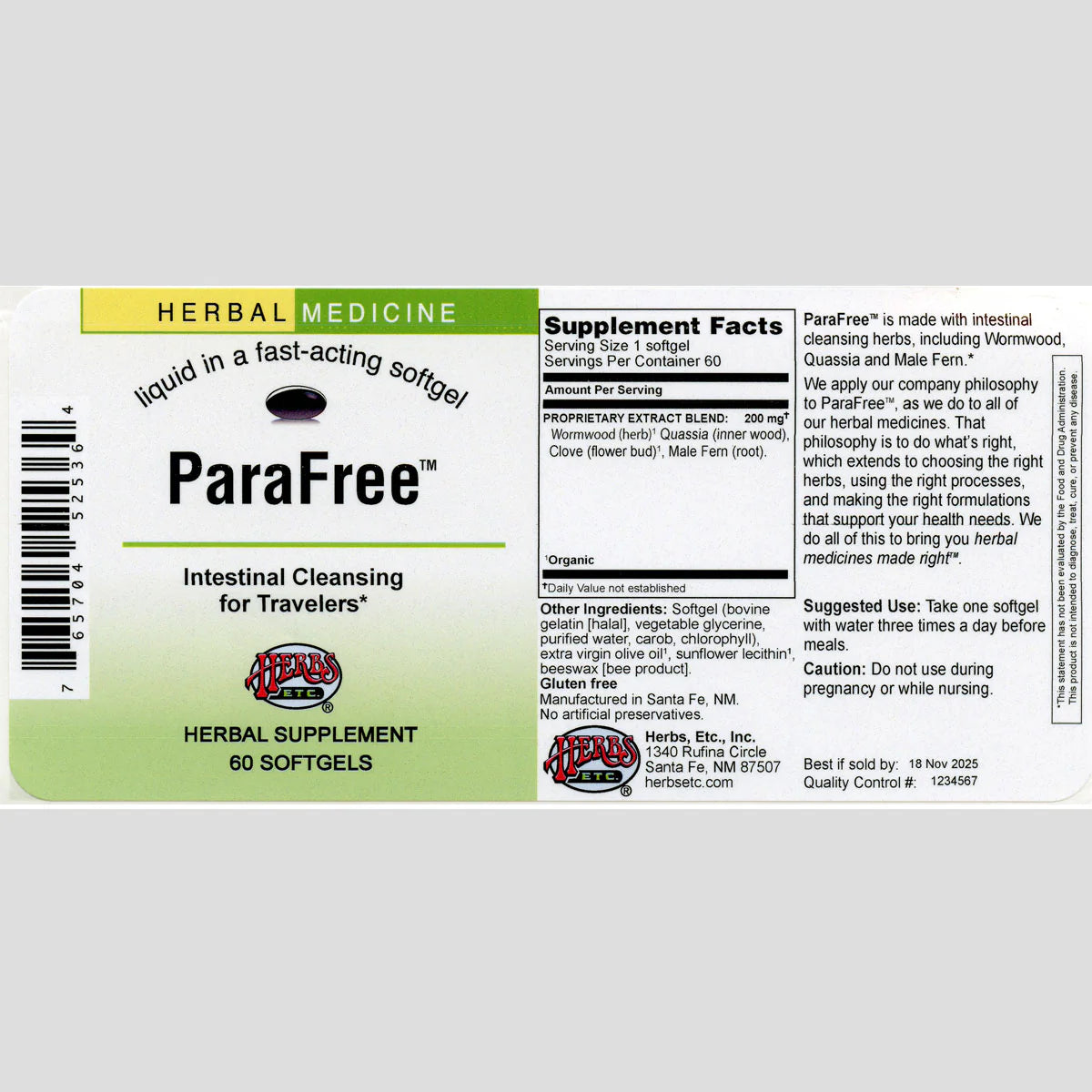 PARAFREE (60)