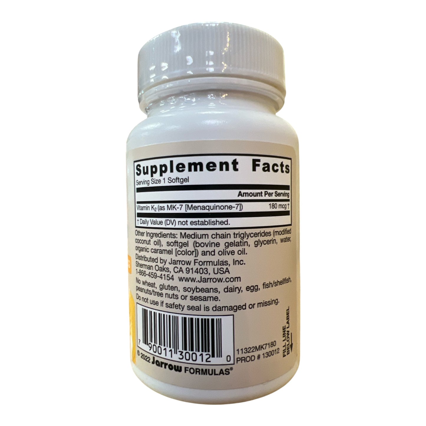 MK-7 180 mcg