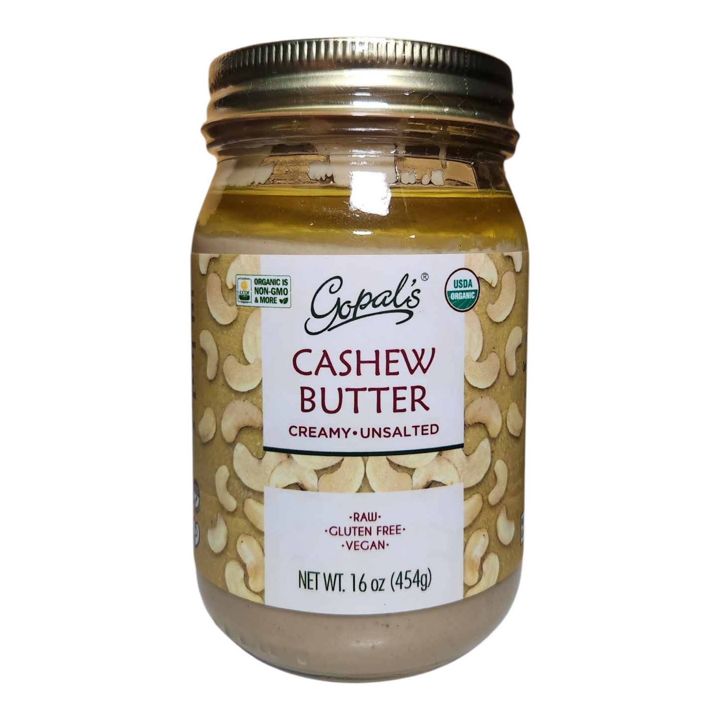 CASHEW BUTTER ORGANIC