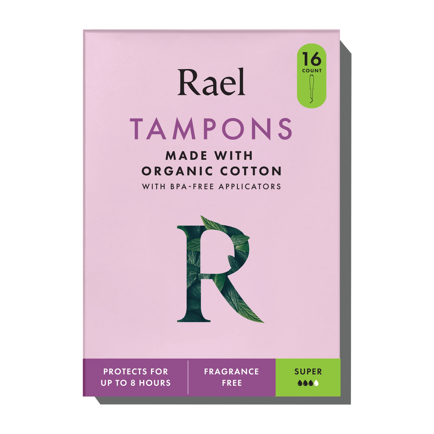 ORGANIC COTTON TAMPONS - SUPER