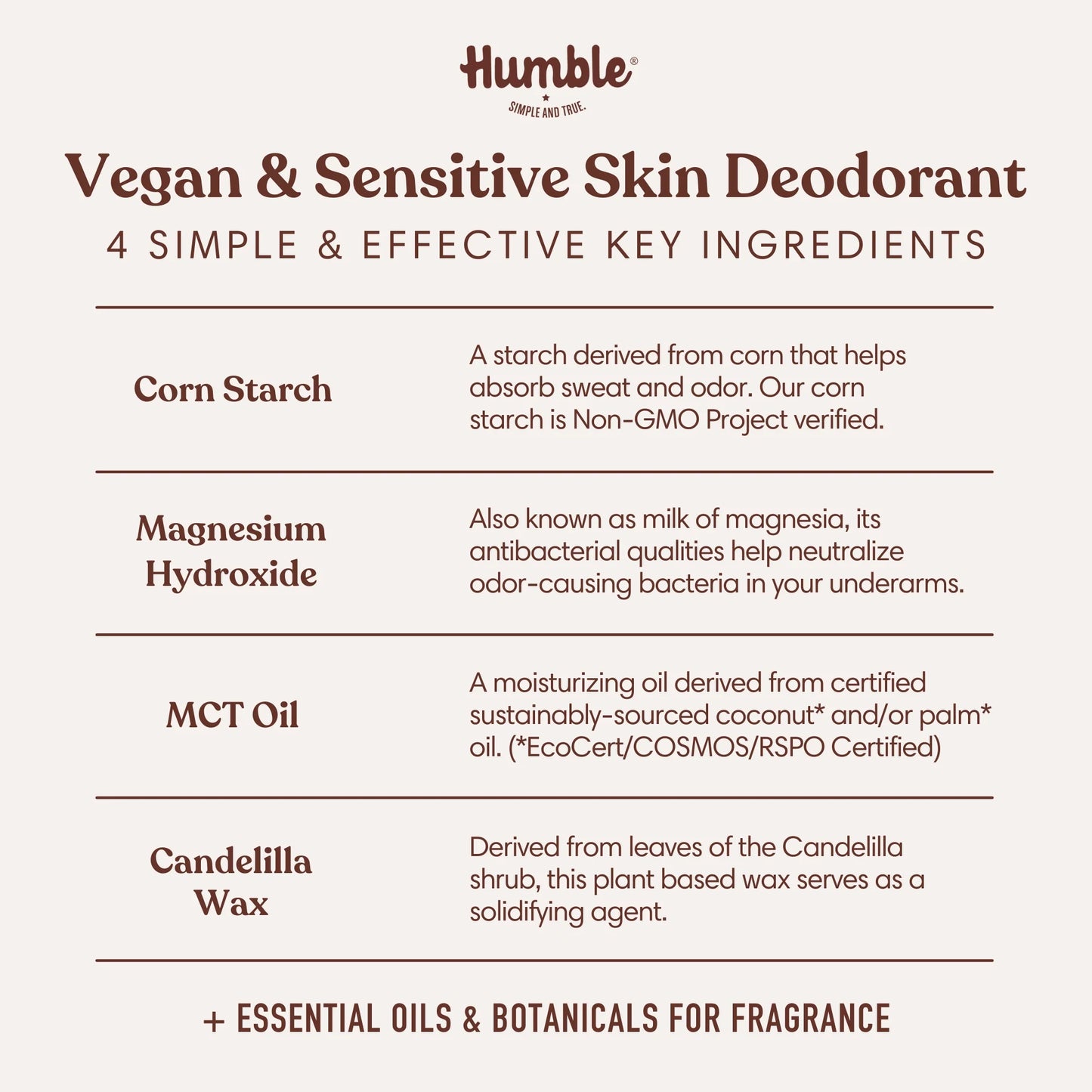 DEODORANT VANILLA & CARDAMOM SENSITIVE