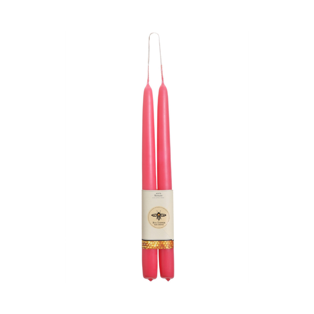 BEESWAX CANDLE STANDARD TAPER CHERRY BLOSSOM