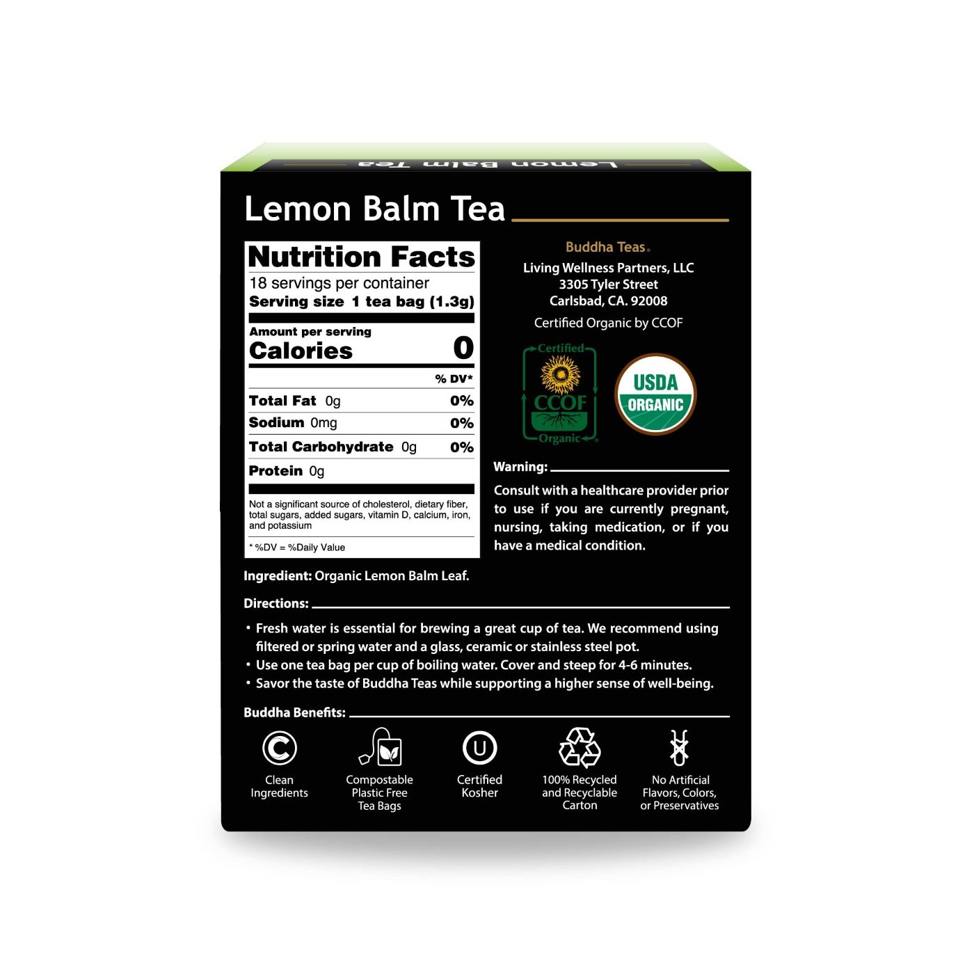 LEMON BALM TEA
