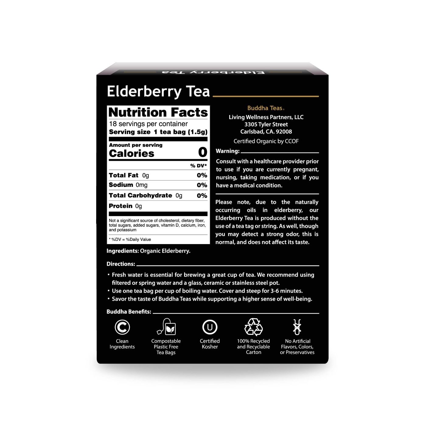 ELDERBERRY TEA