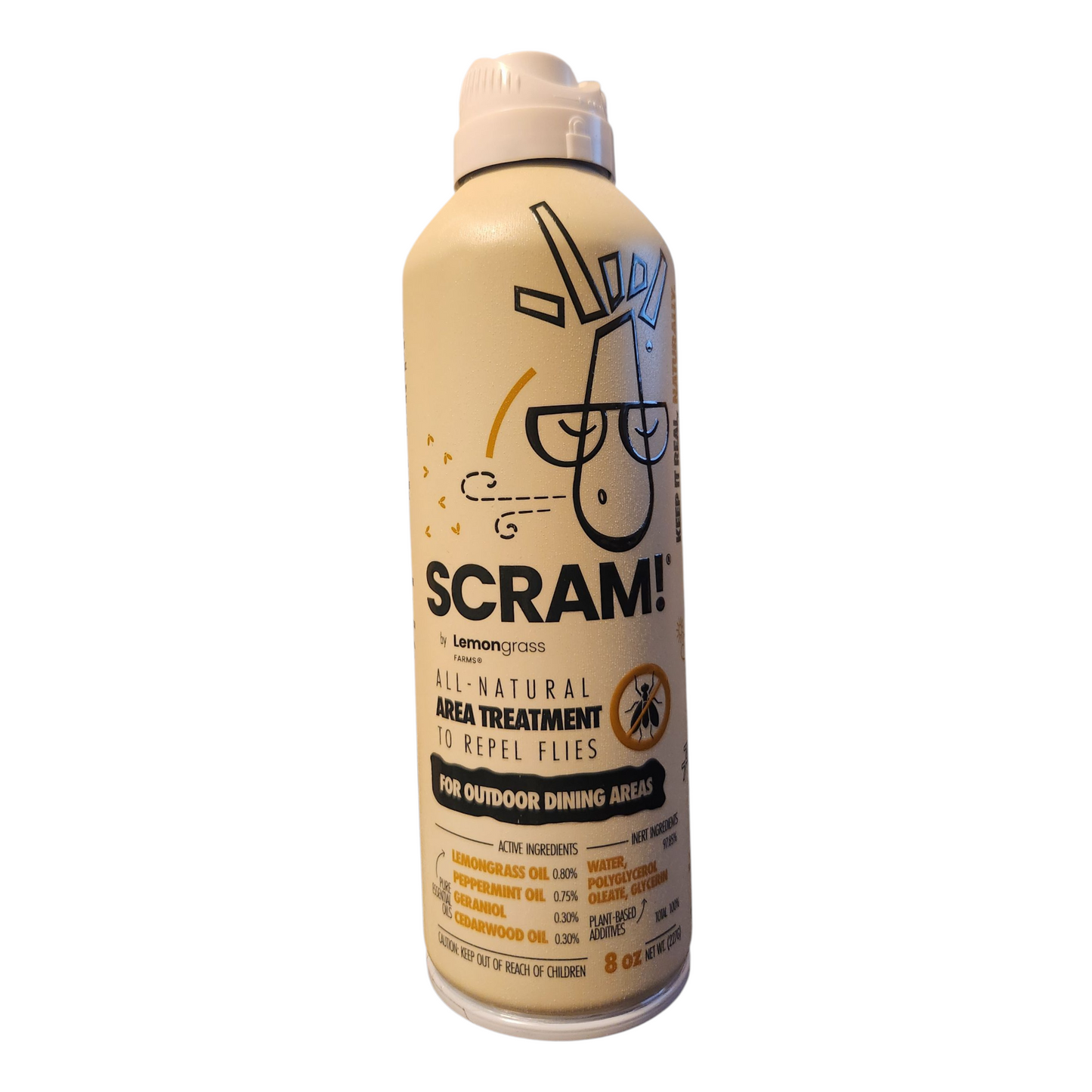 REPELLENT FLY SCRAM