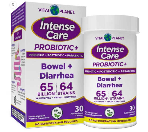 INTENSE CARE PROBIOTIC BOWEL DIARRHEA